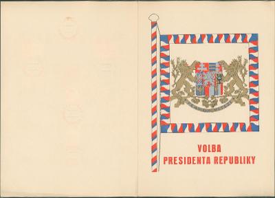 4A269 List - volba prezidenta republiky, známky s razítkem 18.12.35