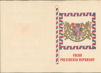 4A271 List - volba prezidenta republiky, známky s razítkem 18.12.35