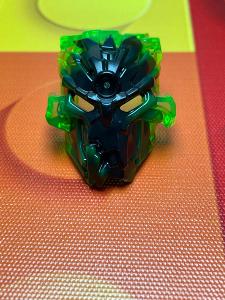 Lego Bionicle Kanohi mask black trans 24164pb01