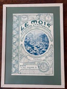 MUCHA Alfons, originál litografie z roku 1901, špičkový stav, UV filtr