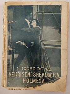 1935 A.C.Doyle Vzkříšení Sherlocka Holmesa - původní brož