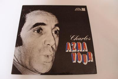 Charles Aznavour - Supraphon -Top stav- ČSSR 1974 LP +booklet s prekl.