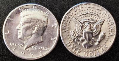 Half Dollar 1971 D "Kennedy" United States of America 🇺🇸