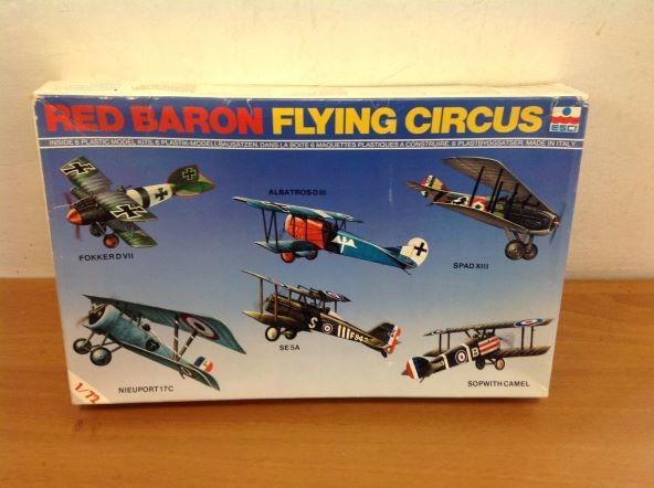 ESCI - Red Baton FLYING CIRCUS - 6 modelů, 1/72 | Aukro