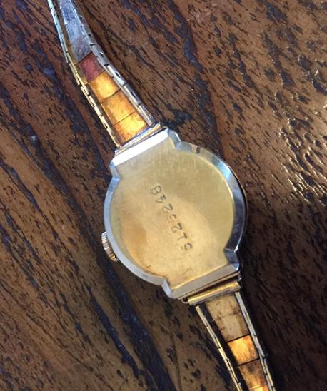 Dámské starožitné hodinky BUREN - zlaté 14K