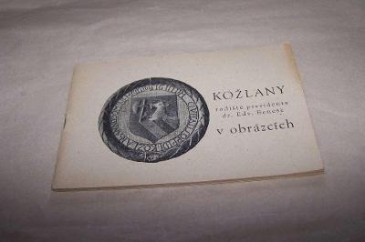 KOŽLANY průvodce /Plzeň sever r.1946 /zp24/