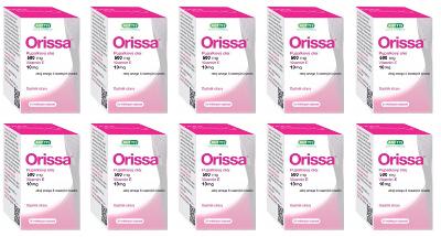 Orissa Pupalkový olej s Vitamínem E 500mg (Omega 6), 10x 90 tobolek