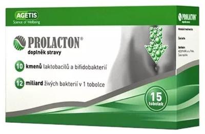 Prolacton Probiotikum pro dospělé (1x 15 tobolek), probiotika (07/22)