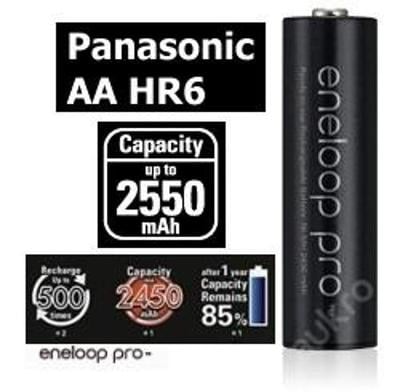 Panasonic ENELOOP PRO nabíjecí baterie AA 2500mAh