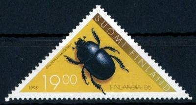 Finsko 1995 **/Mi. 1301 , komplet , brouci , hmyz , /L22/