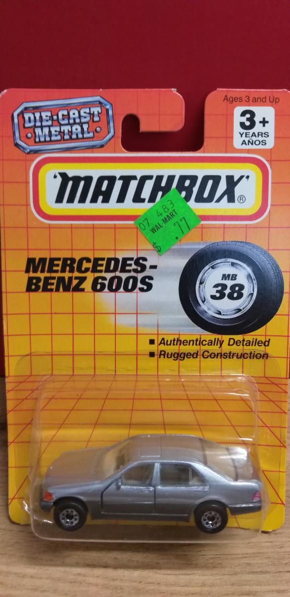 MATCHBOX 1994 ´´ MERCEDES-BENZ 600 SEL ´´ #38 THAILAND