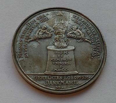 Medaile - obětování spravedlivé chvály 1983. Ag 1000/1000.