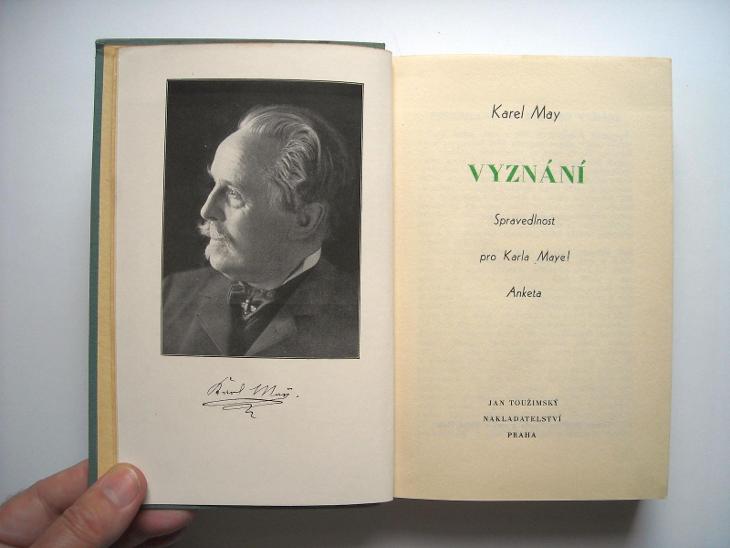 Karel May VYZNÁNÍ - Knihy a časopisy