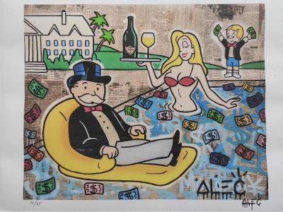 ALEC MONOPOLY - Monopoly - unikátní litografie