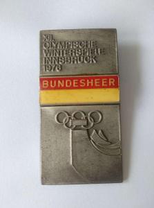 Odznak účastníka olympijských her Innsbruck 1976, Rakousko, armáda