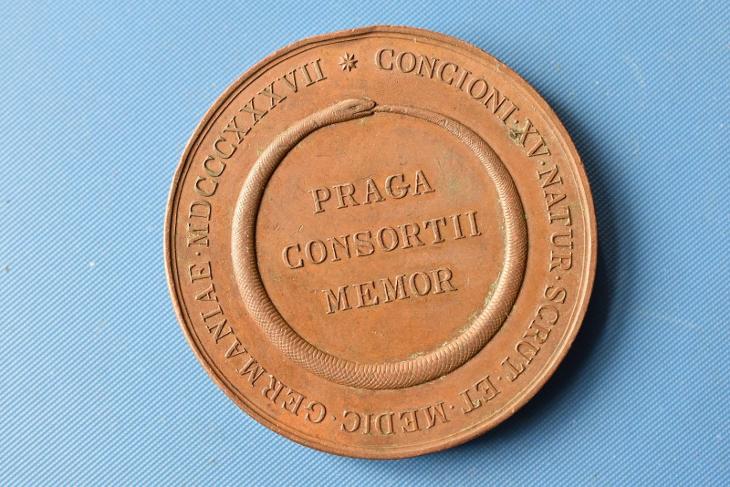 Medaile lékařská Praha  1837 - Sběratelství