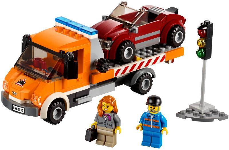 LEGO City: 60017 Flatbed Truck - Hračky