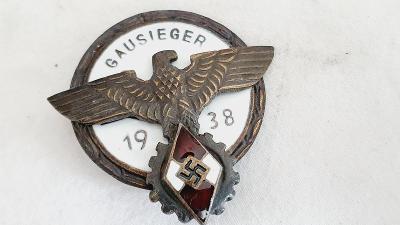 Smalt odznak - Gausieger 1944 - značen.
