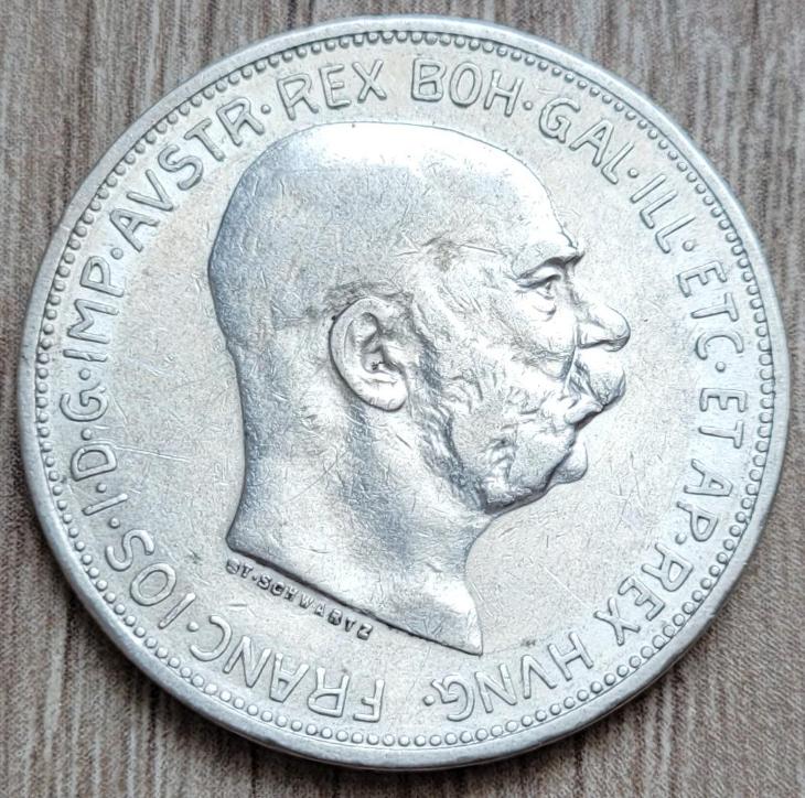 ✅Rakousko 2 koruny 1913 Rakousko-uherská koruna - střbro - Ag - Numismatika