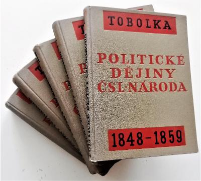 Politické dějiny československého národa 1.-5. Z.V. Tobolka.