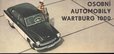 Wartburg 1000 - osobní automobily