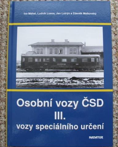 Osobní vozy ČSD III. vozy speciálního určení - dráha, železnice, ČSD
