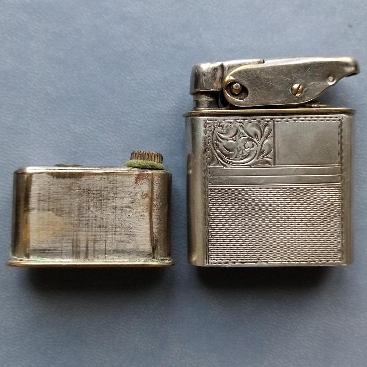 starožitný stříbrný zapalovač Ag .800 - Starožitnosti