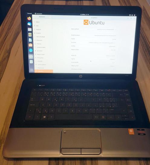 Notebook HP 255 G1 AMD E2-E2000/3GB/HDD320GB/Ubuntu 22.04 - Počítače a hry