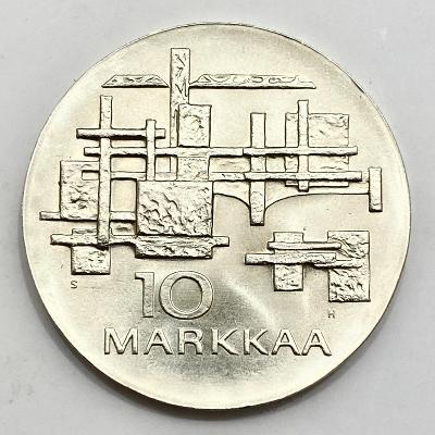 10 marka - 50. výročí nezávislosti, 1967 Finsko