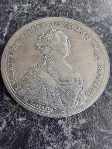 Medaile pamětní Kateřina II Veliká doba vlády 1762-1796,46mm,37gramů