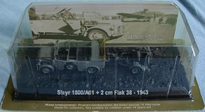 Steyr 1500/A01 + 2 cm Flak 38 - 1943 1/72