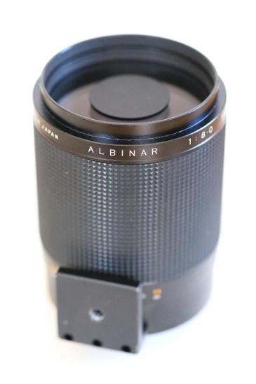 Objektiv Albinar 500 mm f/8.0 Mirror Lens + Konverter 2x  - Foto doplňky a příslušenství
