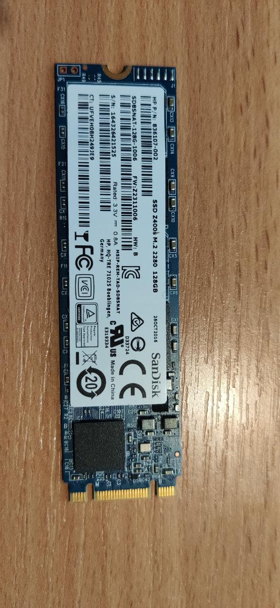 836107-002  SanDisk 128GB M.2 Ssd SD8SNAT-128G-1006