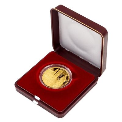Zlatá půluncová mince ČNB Mikulov 2022 Proof