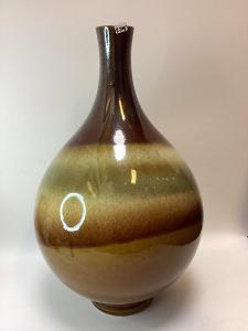 Keramická váza hnědá Ditmar Urbach velká