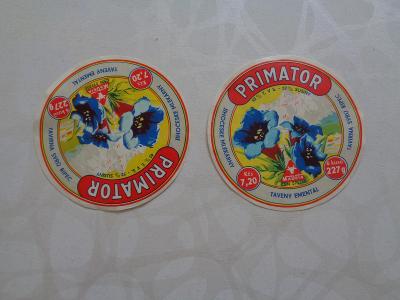 Etiketa sýr Primator