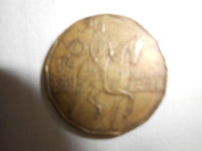Mince v hodnotě 10Kč z r.1993 se sv.Václavem na koni,5ti haléř,10haléř