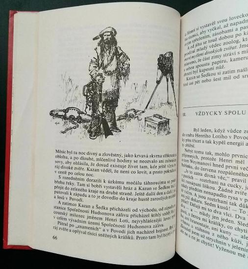 James Oliver Curwood - VLČÁK KAZAN  (ilustrace Gustav Krum) - Knihy a časopisy