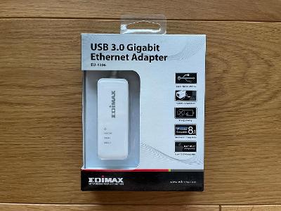 Síťová karta Edimax EU-4306, USB 3.0, Gigabit Ethernet Adapter