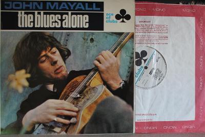 John Mayall – The Blues Alone LP 1967 vinyl UK 1.press Mono cleaned