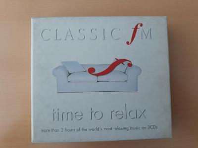 CLASSIC FM - Time To Relax ( BOX 3CD - Bach, Mozart, Beethoven atd. )