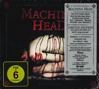 MACHINE HEAD - Catharsis - CD+DVD -2018 - metal, Lim. Edition, Digipak