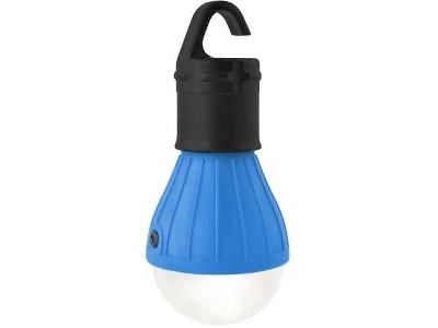 Outdoorová LED žárovka na kempování lampa 0582 modrá 