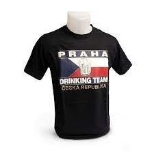 triko Praha Drinking Team - Pánské oblečení