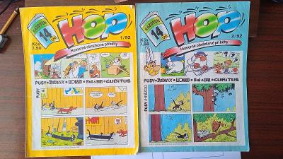 Časopis, Hop, č. 1, č.2 a č.3/1992, v dobrém stavu