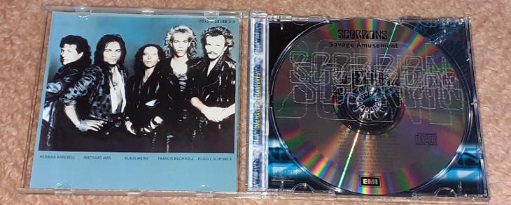 CD - Scorpions - Savage Amusement (EMI 1988) - Hudba na CD