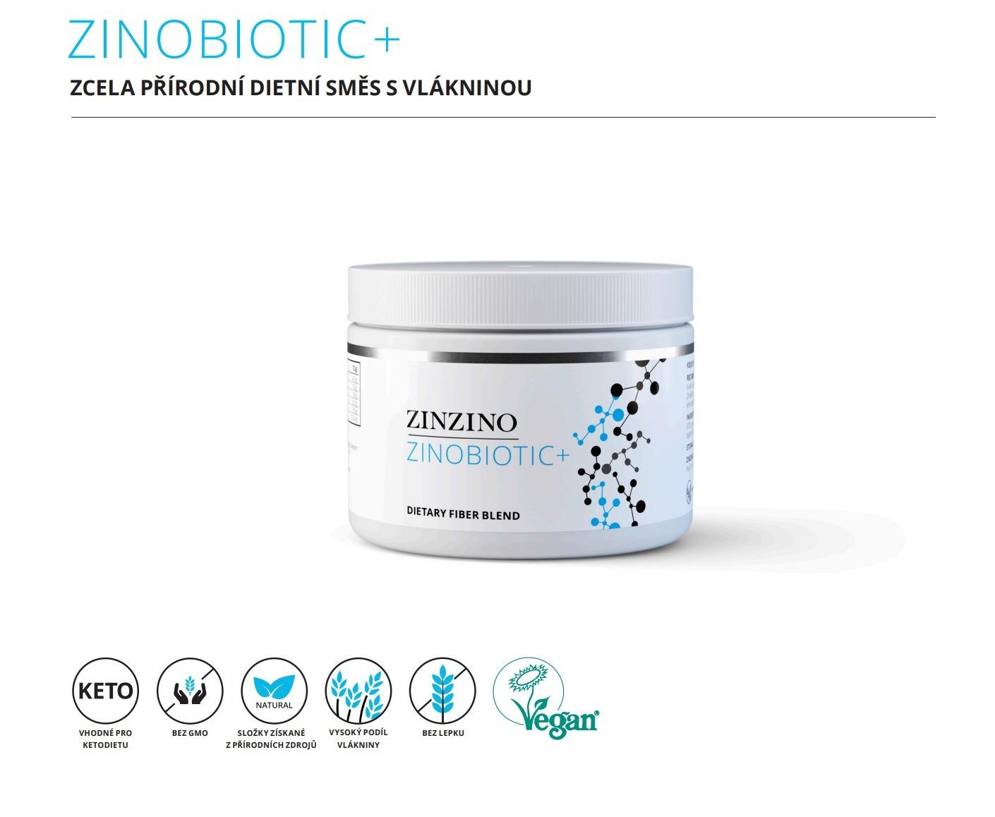 Zinzino zinobiotic + vláknina pre zdravie čriev, vyvážený cholesterol - Lekáreň a zdravie