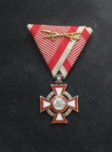 RU - Vojenský Záslužný kříž -medaile stříbro Ag ! RRR  !!!!!