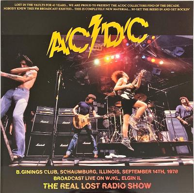 2LP AC/DC - The Real Lost Radio Show 1978, 2016, NOVÉ