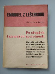 1935 Emanuel z Lešehradu-Po stopách tejemnych společností